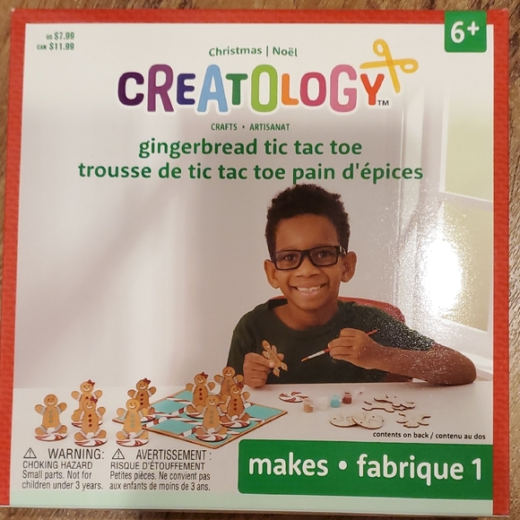 Creatology Other - Creatogy Gingerbread Tic Tac Toe Kit